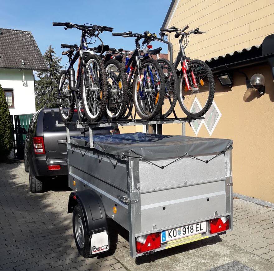 Fahrradträger - Camping - Anhänger