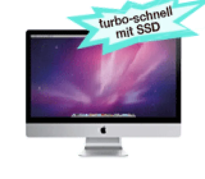 Apple iMac 21,5" mit SSD und zusätzlicher Datenfestplatte