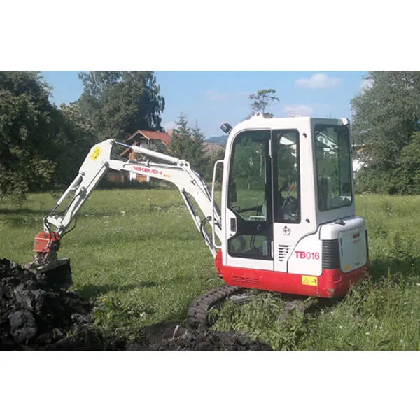 Minibagger Takeuchi TB016 1,8 to