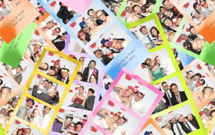 Accessoirs für unser Photobooth