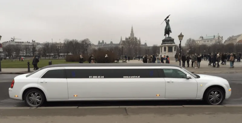 Stretchlimousine Weiß