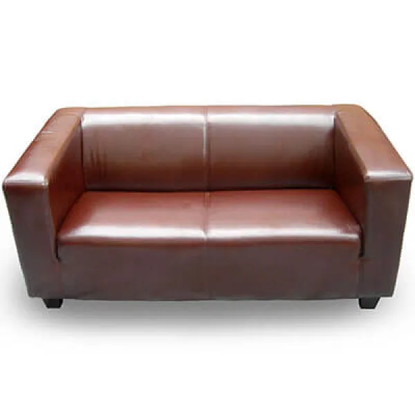 Kubussofa / 3-er Sofa Vermietung  (braun)