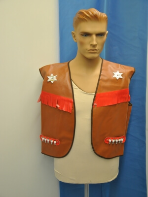 Cowboy Gilet Kostüm