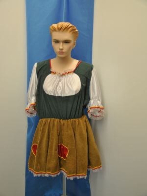 Dirndl Kostüm (kurz)