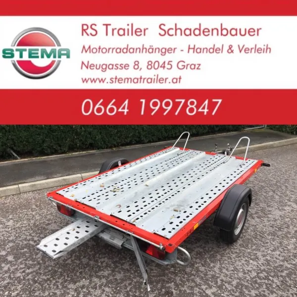 Motorradanhänger Verleih