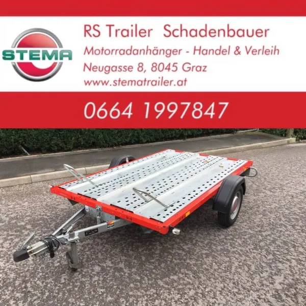 Motorradanhänger Verleih