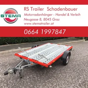 Motorradanhänger Verleih