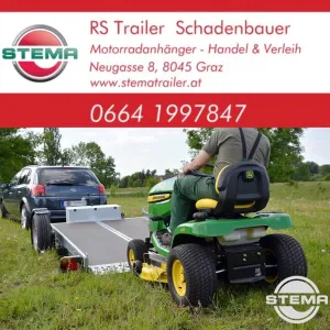 Absenk Anhänger Stema WOM 1500