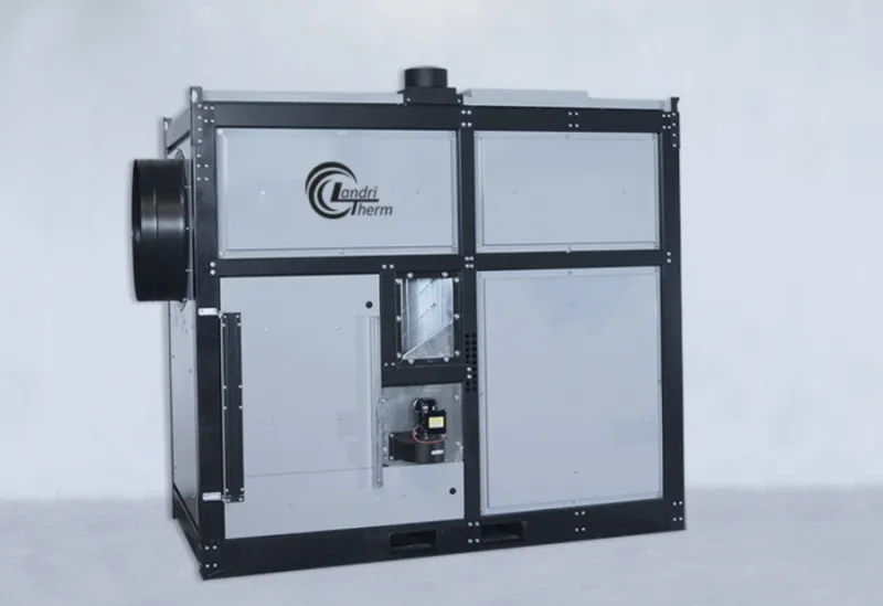 Pellets Warmluft Ofen von Londri Therm