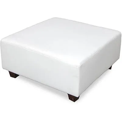 Kubushocker / 1-er Hocker Verleih (weiß)