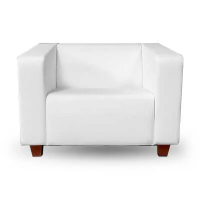 Kubussofa 1-er Sofa Vermietung -(weiss)