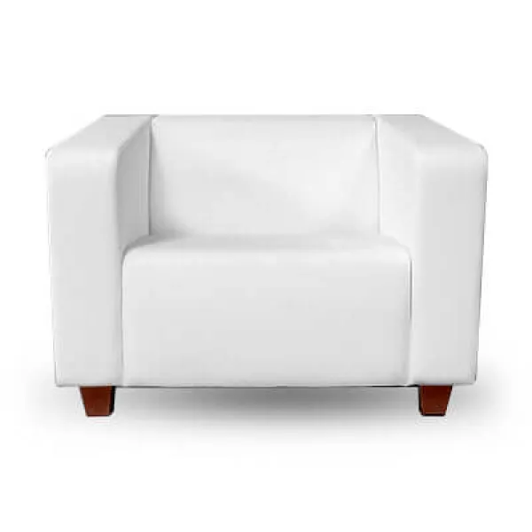 Kubussofa 1-er Sofa Vermietung -(weiss)