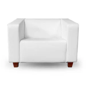 Kubussofa 1-er Sofa Vermietung -(weiss)
