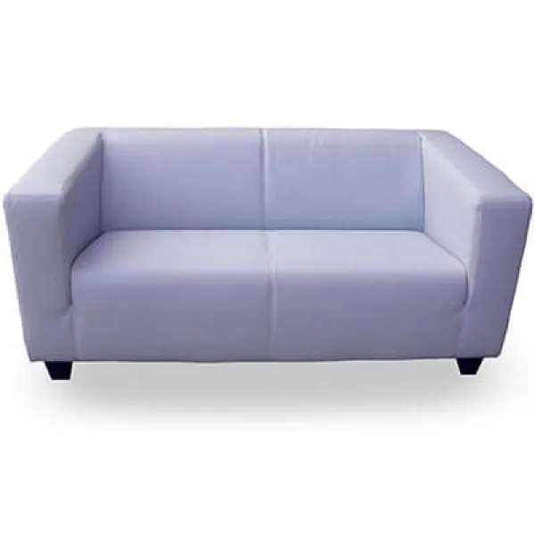 Kubussofa / 2-er Sofa Verleih (Himmelblau)