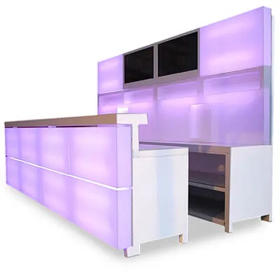 LED Bar (komplett) / Barsystem Vermietung