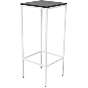 Stehtisch Verleih - eckig (weiss)