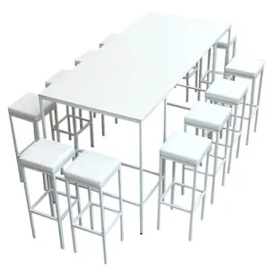 Stehtisch Verleih - eckig gross (weiss)