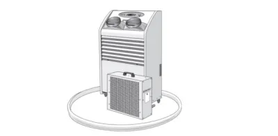 Klimagerät Vermietung / Kühlgerät - PT 6500 WS SPOTCOOLER