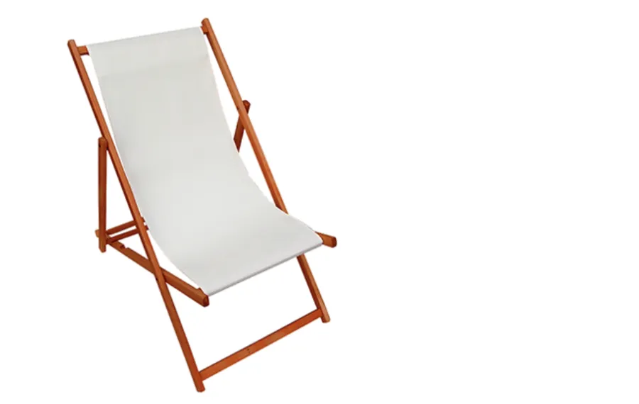 STRANDLIEGE VERLEIH weiß