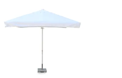 Sonnenschirm Verleih -  weiß