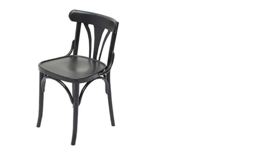 Kaffeehaussessel (schwarz) / Sessel Vermietung