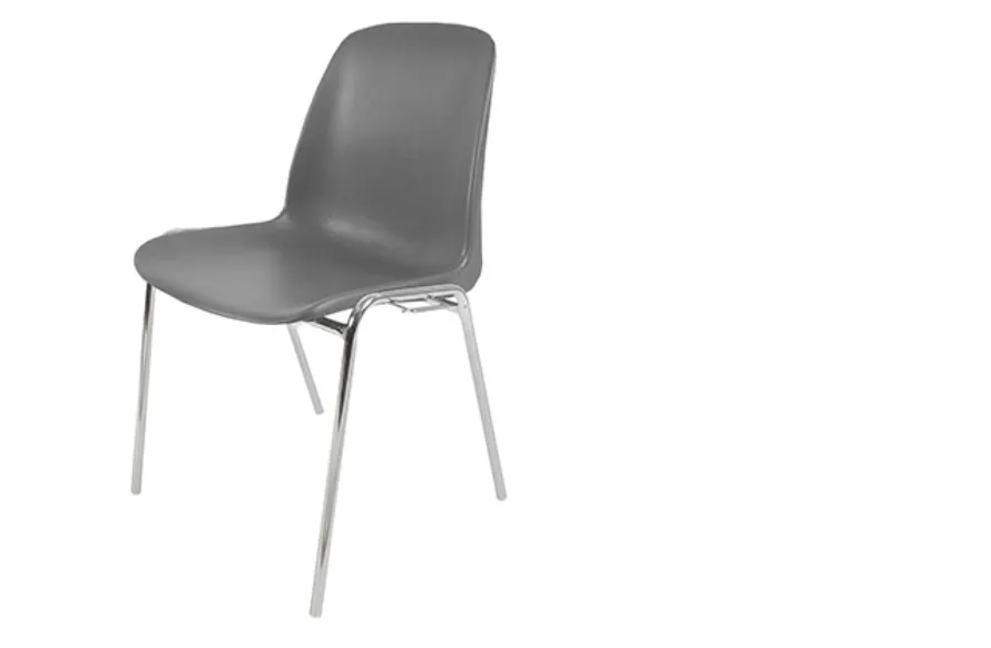 Schalensessel (grau) / Sessel Verleih