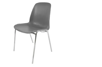 Schalensessel (grau) / Sessel Verleih