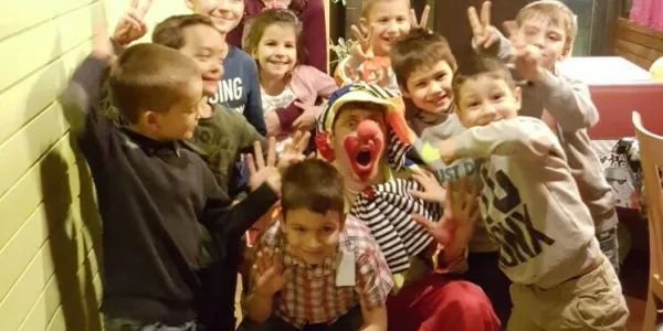 Clown mieten (Nur Riesenseifenblasen)