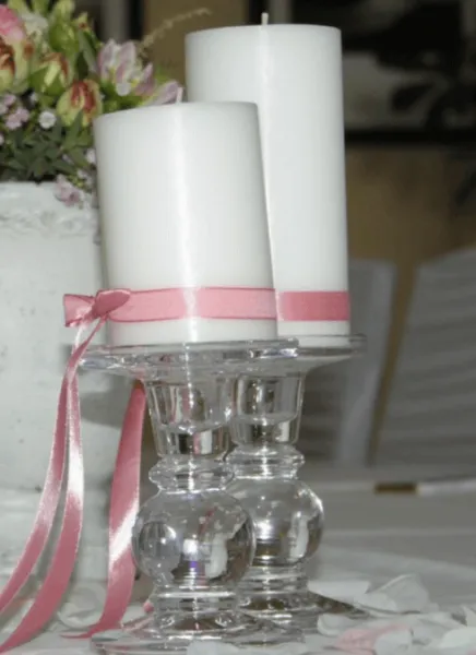Kerzenhalter / Glas / Dekoverleih