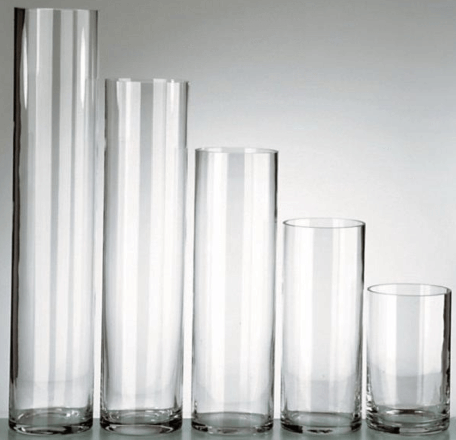 Cylinder Glasvase / Dekoverleih