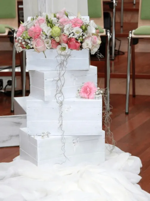 Holzkisten Verleih / Dekoverleih