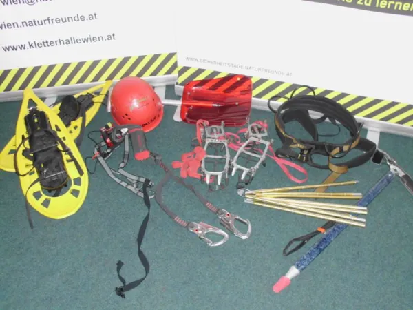 Klettersteigset / Kletterausrüstung