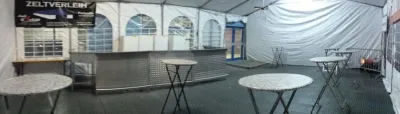 Vermiete Hüpfburg / Zapfanlage / Heurigentische / Stehtische / Partyzelter