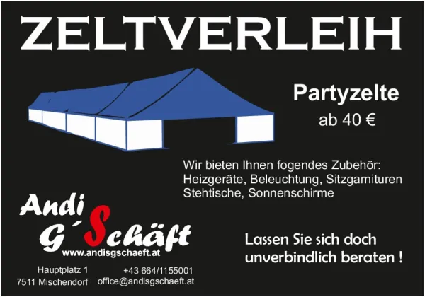 Vermiete Hüpfburg / Zapfanlage / Heurigentische / Stehtische / Partyzelter