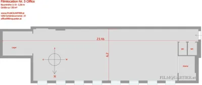 Office, 130 m² Großraumbüro