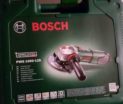 Bosch 125mm Flex Trennschleifer komplett mit Scheiben