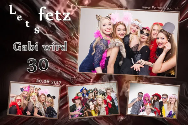 Fotobox - Fotokiste.click - Die Fotobox für Hochzeiten, Geburtstagsfeier,  Firmenfeier, Schulball,  ... zum Mieten (Photobooth)