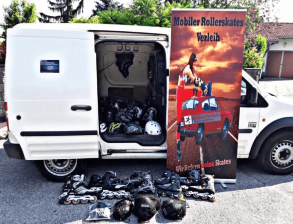 Inline Skates ausleihen (Preis gilt ab 5 Paaren)