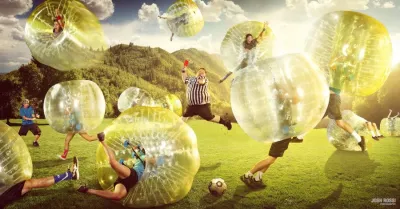 Bubble Football, Bubble Soccer, Bubble Fußball - Wien