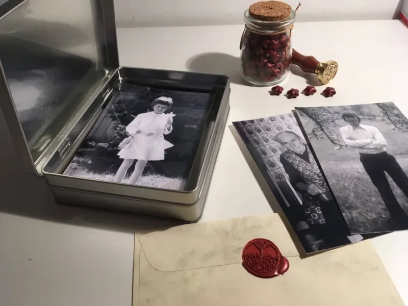 Zeitkapsel die Zeitmaschine für deine Erinnerungen - Zeitkapselfoto