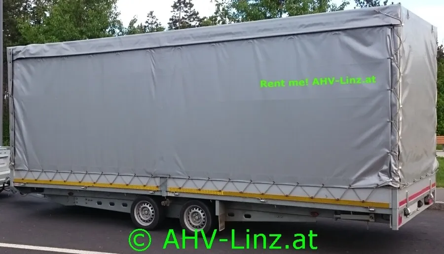Planenanhänger XXL 6,0 x 2,2 x 2,2