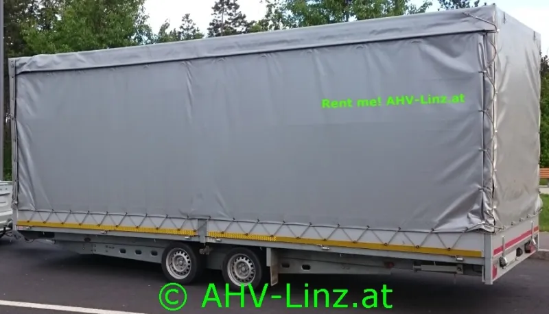 Planenanhänger XXL 6,0 x 2,2 x 2,2