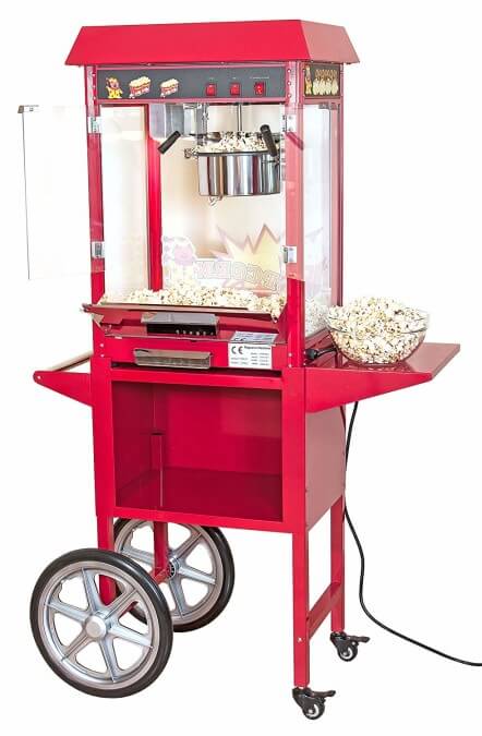 Popcornmaschine mit Wagen - 9e7a95ad-49f3-42ef-8401-d35299fb45bf