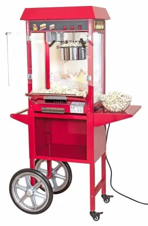 Popcornmaschine mit Wagen