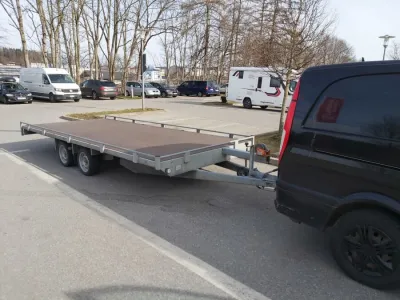 Multifunktionsanhänger, Kfz-Transportanhänger, Autotransportanhänger, Plateau
