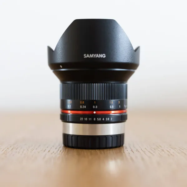Objektiv Samyang 12mm f2.0 für Fujifilm X Fuji