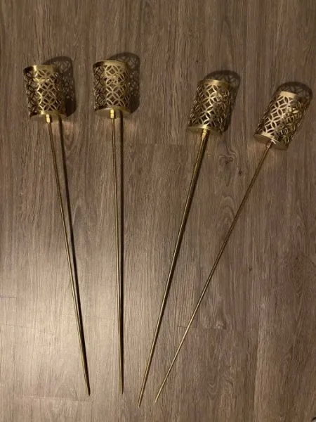 Kerzenständer für Garten