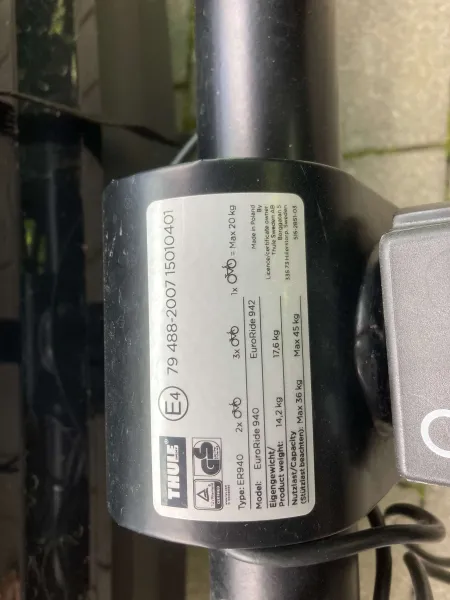 Thule Fahrradträger für 3 Bikes