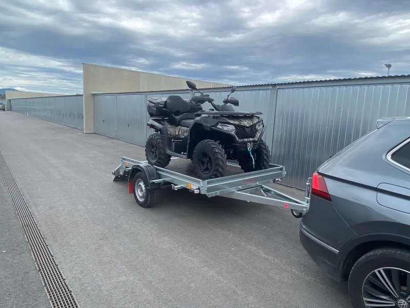 Transportanhänger ungebremst bis 750 kg **Pongratz L-PAT 300/16 U-K** zu mieten € 35, - pro Tag