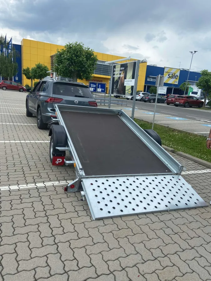 Transportanhänger ungebremst bis 750 kg **Pongratz L-PAT 300/16 U-K** zu mieten € 35, - pro Tag